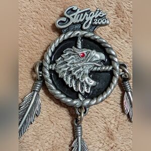 Sturgis 2004 Eagle Dreamcatcher Pendant